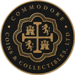 Commodore Coins and Collectibles, LTD. Coin Logo