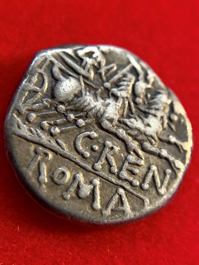 ROMA C.Ren denarius