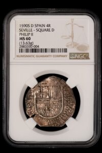 1590 Seville 4 Reales NGC MS 60