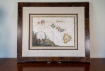Rare 1798 Cassini Map of The Sandwich Islands (The First Printed Map of Hawaii)