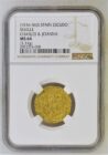 1516-56 Seville 1 Escudo NGC MS 64 Tied for Finest Known!