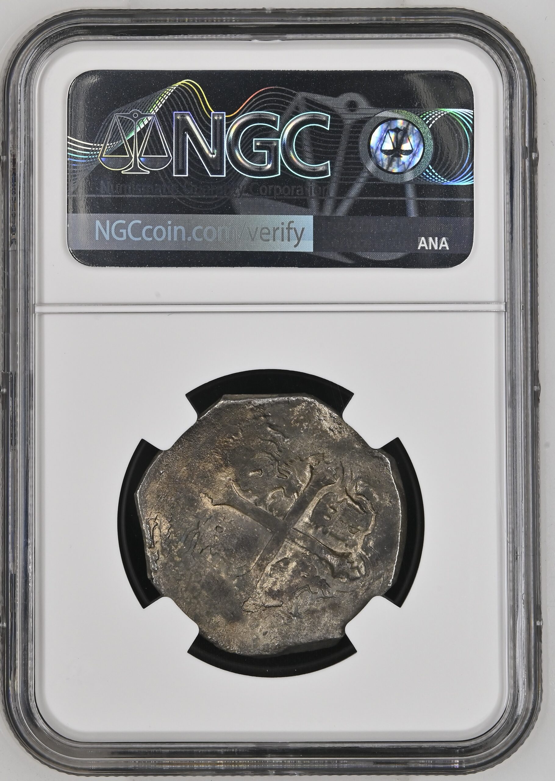 1636-1641 Mexico 4 Reales Cob From The Concepción Shipwreck