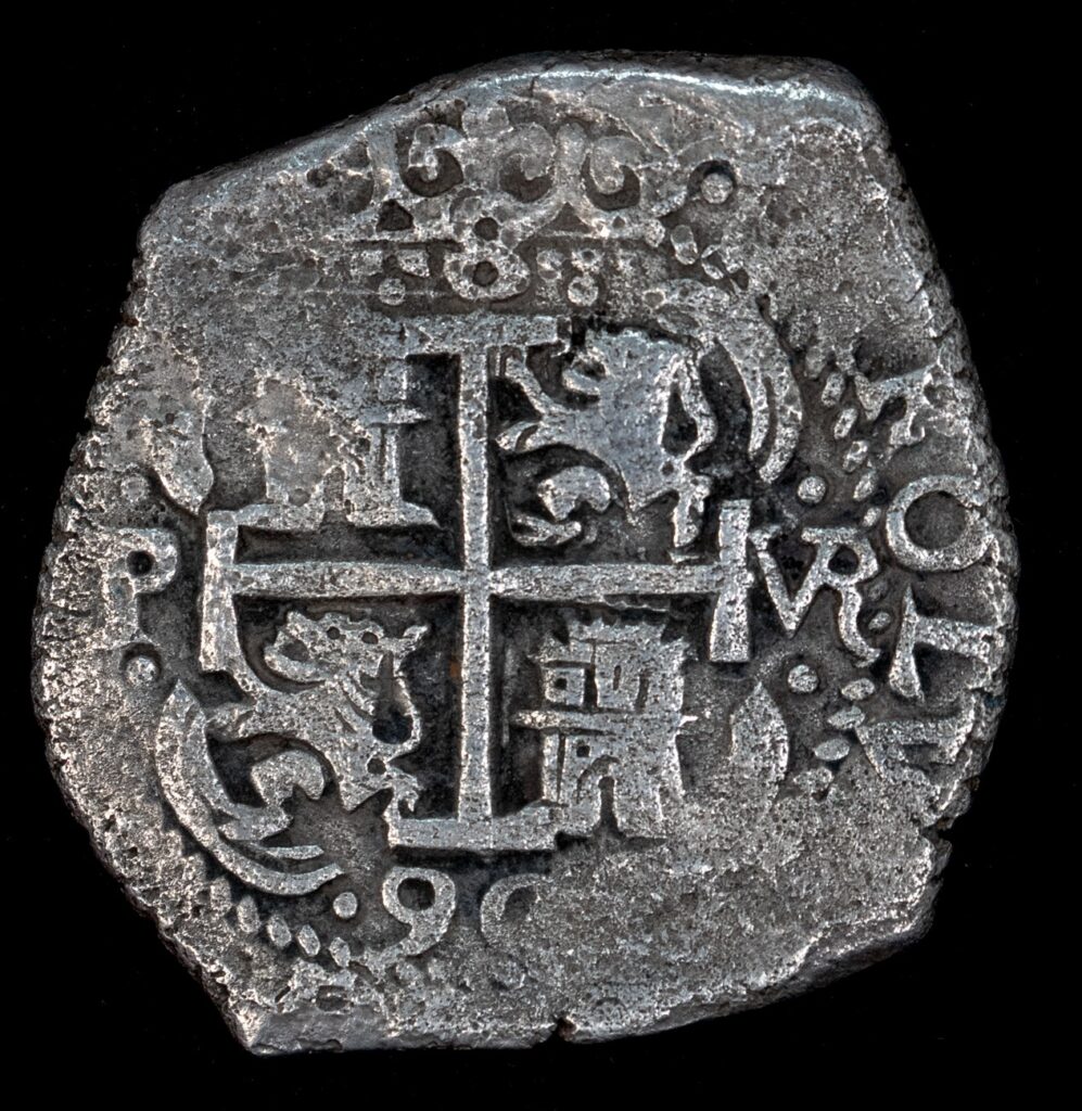 1690 potosi 8 reales from the HMS Association