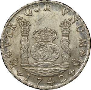 1742 Pillar dollar