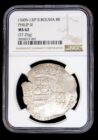 1605-13 Potosi 8 Reales NGC MS62 atocha era