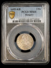 1695 3 Kreuzer PCGS MS64