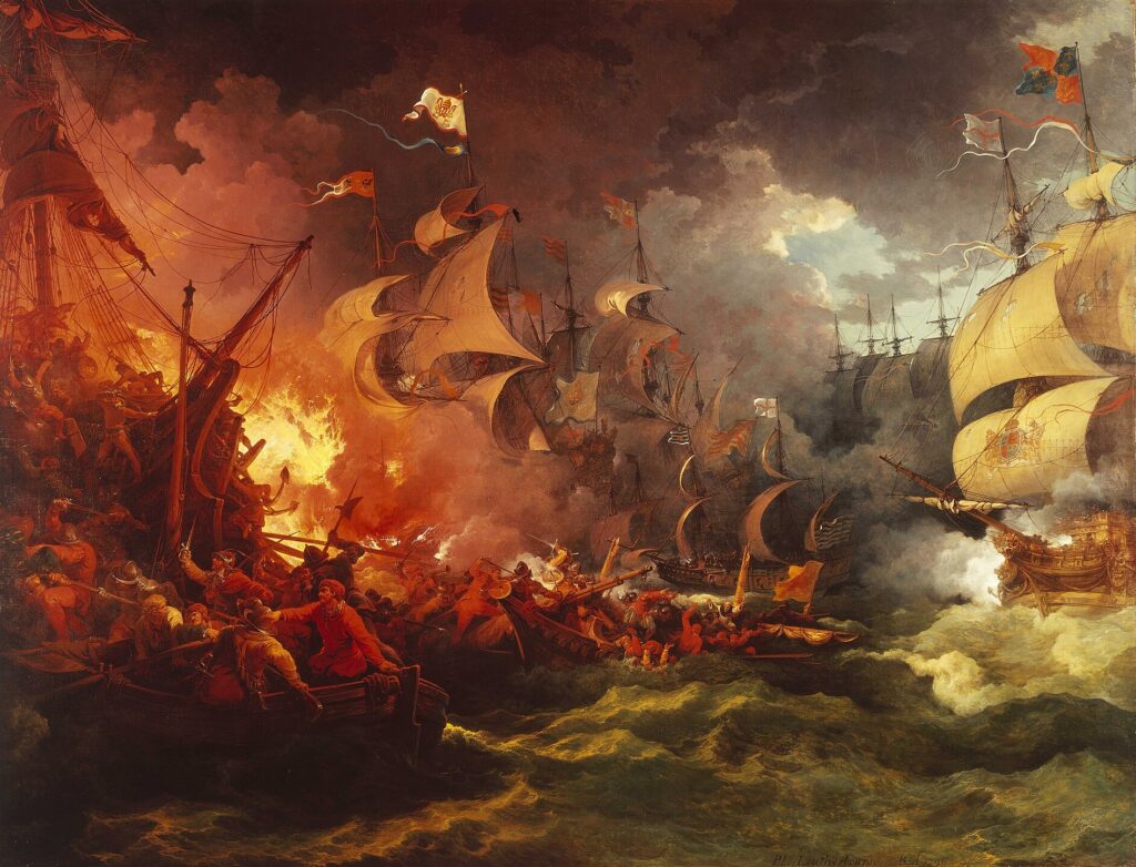 Spanish Naval Battle