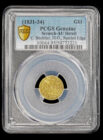 1831-34 C. Bechtler Gold $1 "30 Grains" PCGS AU Details 