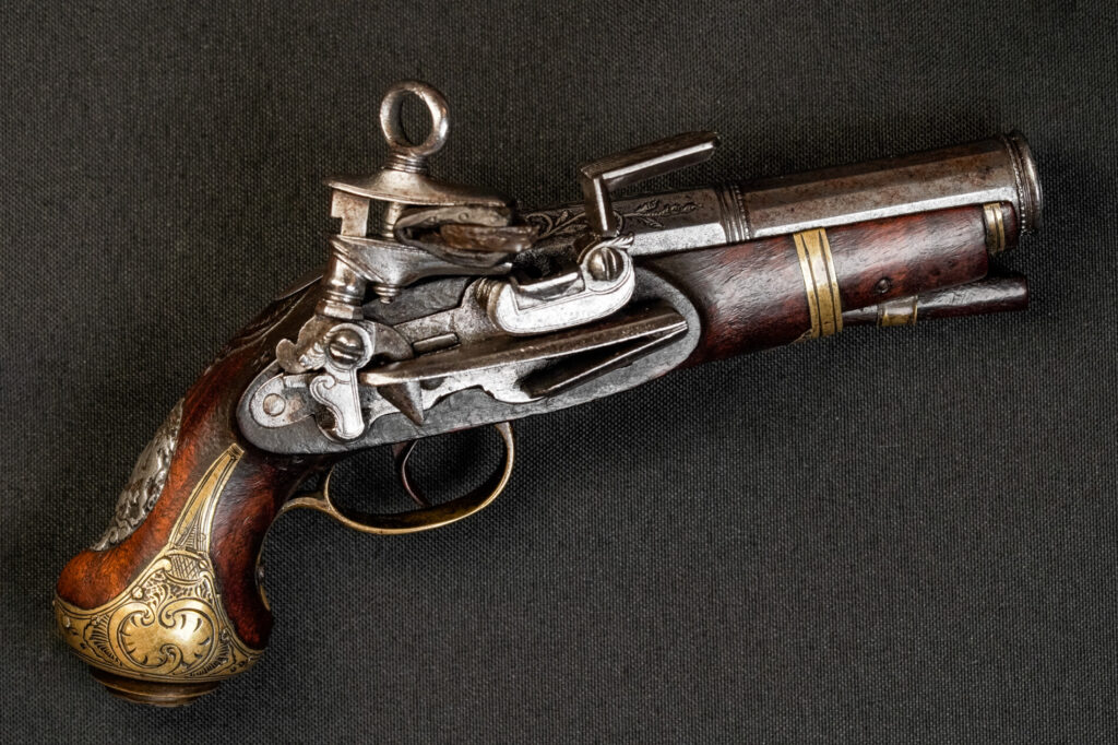 18th Century Spanish Miquelet Flintlock Pocket Pistol