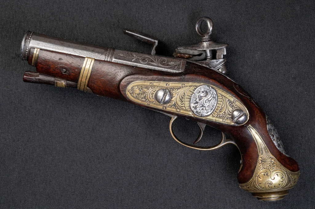 18th Century Spanish Miquelet Flintlock Pocket Pistol