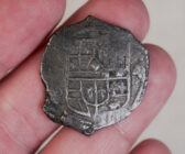 1618-28 Mexico 4 Reales from the Lucayan Beach Wreck