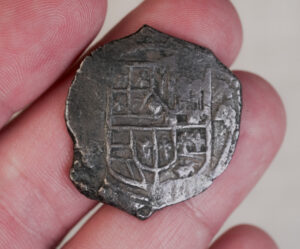 1618-28 Mexico 4 Reales from the Lucayan Beach Wreck