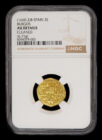 1660-1662 Burgos 2 Escudos NGC AU Details - Rare!