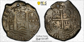 1656 Potosi 8 Reales PCGS VF Detail