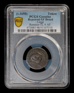 Circa 1650 Saint Lambert’s Communion Token PCGS XF Details