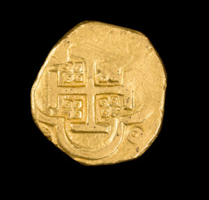 1619-1648 Seville 4 Escudos gold doubloon