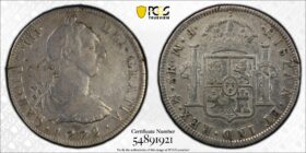 1772 Mexico 8 Reales PCGS VF Details