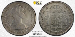 1772 Mexico 8 Reales PCGS VF Details