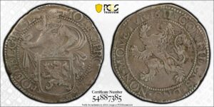 1611 Netherland Daalder PCGS VF Detail