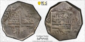 1611-13 Granada 2 Reales PCGS VF30