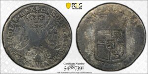 Spanish Netherlands 4 Patards PCGS G06