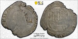 1625-49 Great Britain Shilling PCGS F Details