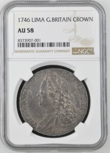 1746 British Crown - Lima variety