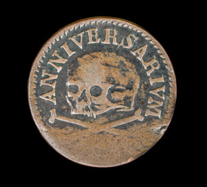 1686 Saint Lambert’s Communion Token - Die strike error 