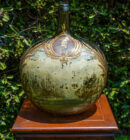 Dutch painted bottle 17th or 18th century