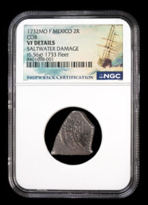 1732 Mexico 2 Reales NGC VF Details - 1733 Fleet
