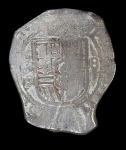 1643-1663 Mexico 8 Reales Cob - Partial Date & Test Cut