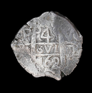 1762 Potosi 4 Reales Cob
