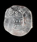 1701 Lima 8 Reales Shipwreck cob