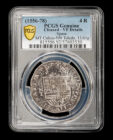 1556-1578 Toledo 4 Reales PCGS VF Details