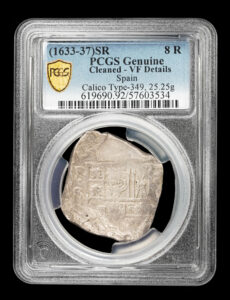 1633-37 Seville 8 Reales PCGS VF Details