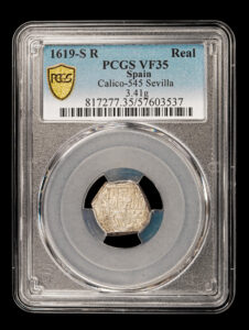 1619 Seville 1 Real PCGS VF35 - Finest Known!