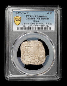 1622 Toledo 4 Reales PCGS VF Details