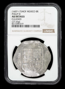 1607-17 Mexico 8 Reales NGC AU Details