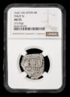1621-65 Spain 4 Reales NGC AU55 - Finest Known