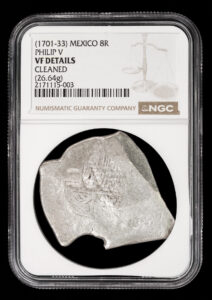1701-33 Mexico 8 Reales NGC VF Details