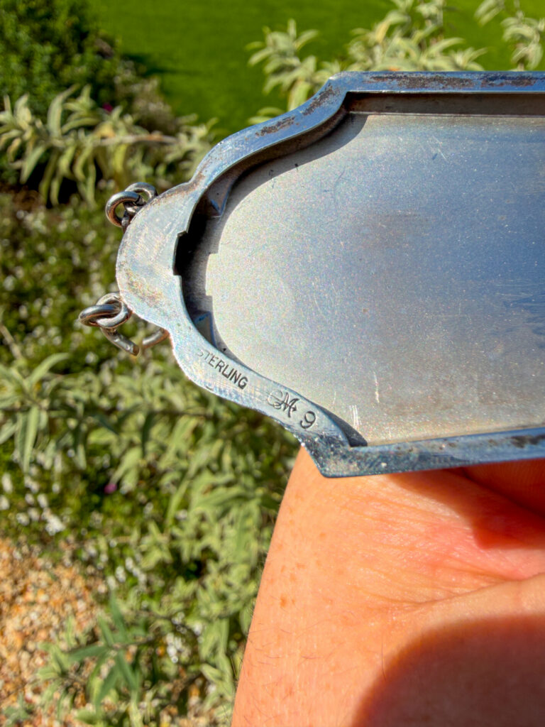 Late 19th Century Victorian Era Sterling Silver Makeup Compact