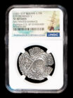 1650 Potosi 3.75 Reales "Crown L" NGC VF Details - Capitana Shipwreck
