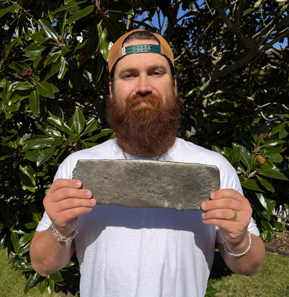 1525 Tumbaga Shipwreck Silver Bar with COA