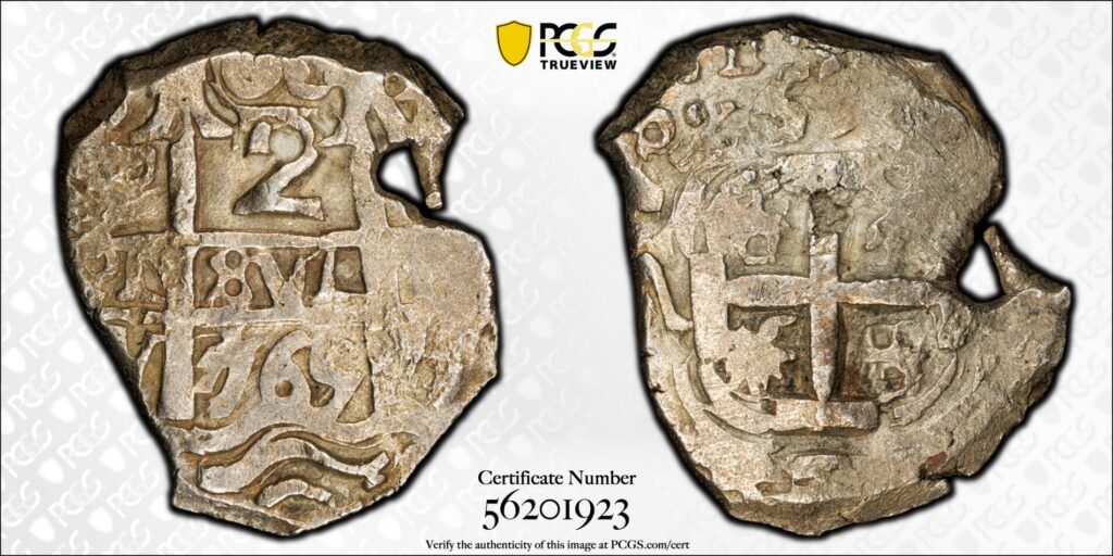 1765 Potosi 2 Reales PCGS XF40 - Finest Known 