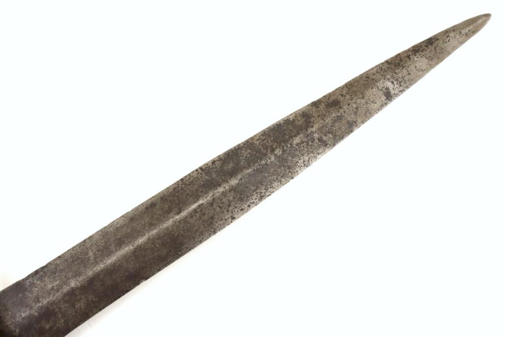 Large Spanish Colonial Fighting Dagger ~ Possibly a Naval Dirk ~ American Revolution Era