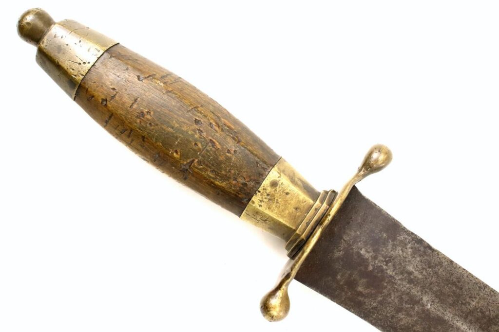 Large Spanish Colonial Fighting Dagger ~ Possibly a Naval Dirk ~ American Revolution Era