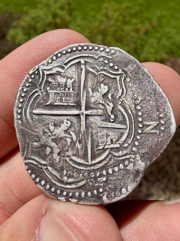 1586-1589 Potosi 4 Reales rare bolivia cob
