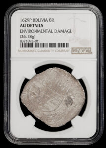 1629 Dated Potosi 8 Reales - Possible Shipwreck